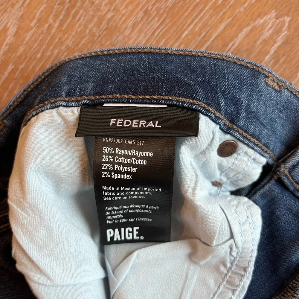 PAIGE Men's Slim Straight Jeans Size 36x32